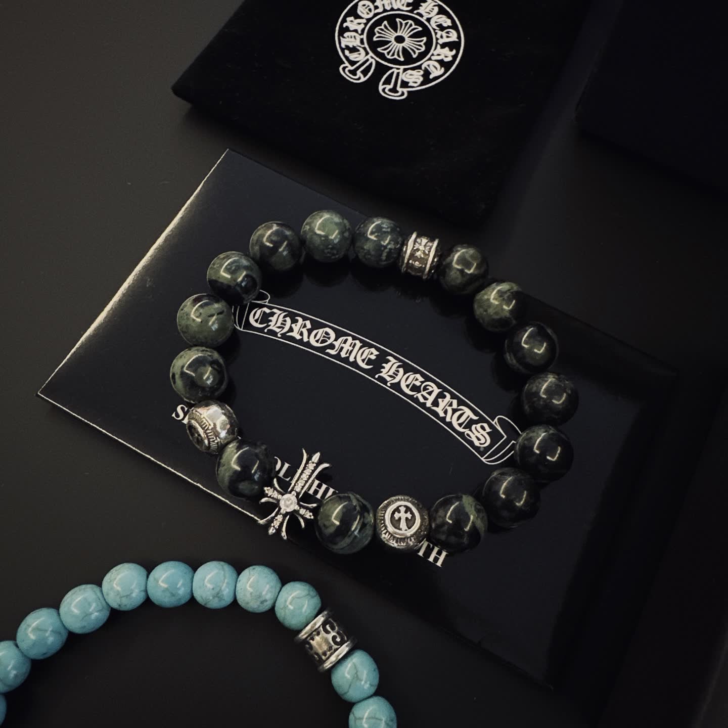 Chrome Hearts Beaded Bracelet Set